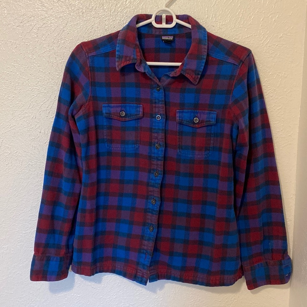 Patagonia long sleeve flannel shirt